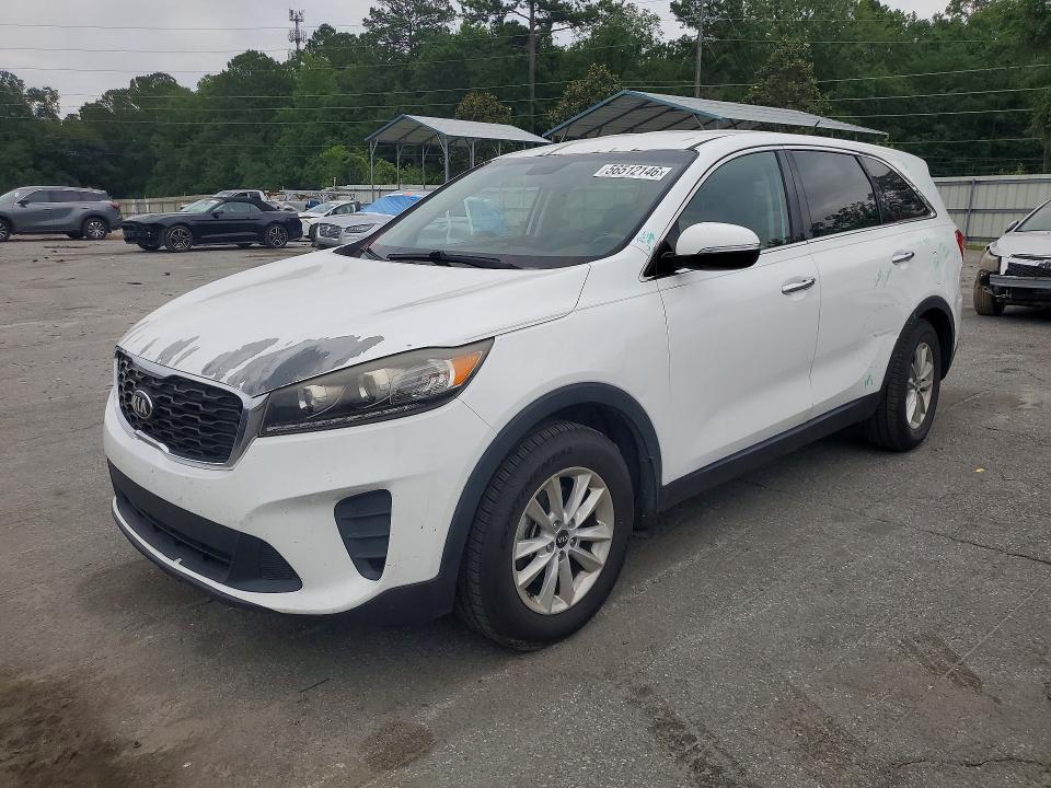 2019 Kia VIN 5XYPG4A30KG438508 COPART salvage auction — REAR END, Fl - Cert Of Title Slvg Rebuildable, sold $1,400 on 2026-07-20 (photo 1)
