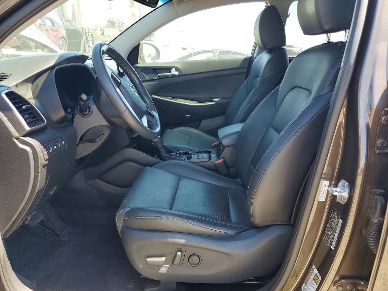 2020 Hyundai Tucson VIN KM8J33ALXLU170249 COPART salvage auction — FRONT END, CA - SALVAGE CERTIFICATE, sold $4,350 on 2026-07-24 (photo 7)