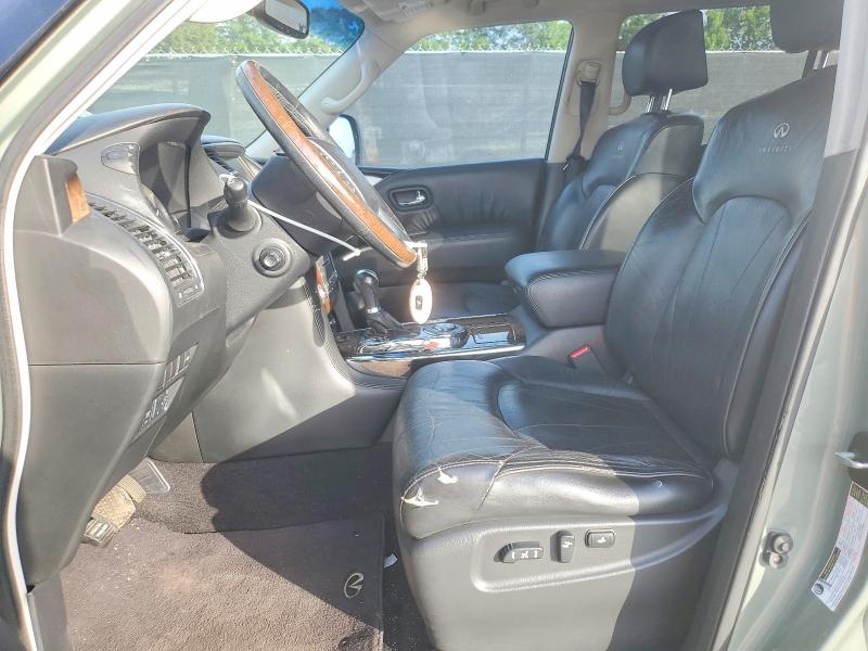 2011 Infiniti Qx56 VIN JN8AZ2NF1B9500187 COPART salvage auction — FRONT END, Sc - Cert Of Title-Salvage, sold $1,600 on 2026-07-27 (photo 7)