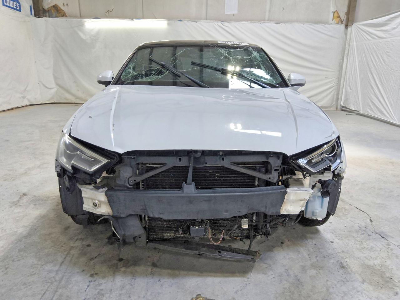 2017 Audi A3 VIN WAUJ8GFF2H1059457 COPART salvage auction — Front End, TN - CERTIFICATE OF TITLE, sold $400 on 2026-07-02 (photo 5)