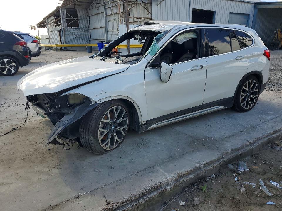 2021 BMW X1 VIN WBXJG7C0XM5T74003 COPART salvage auction — ROLLOVER, Tx - Salvage Vehicle Title, sold $1,550 on 2026-07-28 (photo 1)