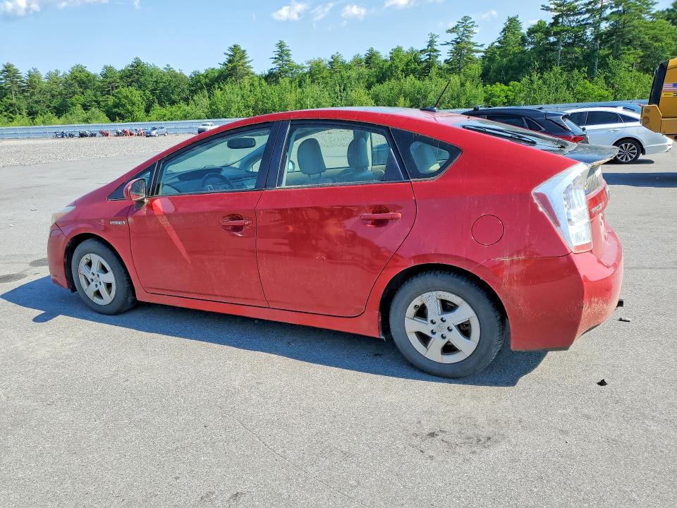 2010 Toyota Prius VIN JTDKN3DU9A0186695 COPART salvage auction — NORMAL WEAR, Me - Certificate Of Title, sold $1,200 on 2026-07-08 (photo 2)