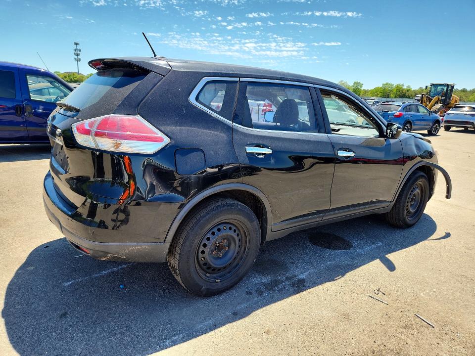 2015 Nissan Rogue VIN KNMAT2MT7FP548279 COPART salvage auction — FRONT END, Ny - Certificate Of Title, sold $550 on 2026-07-06 (photo 3)