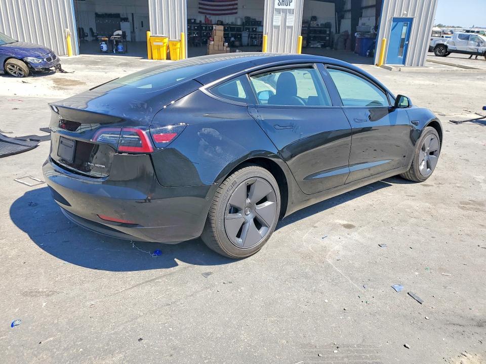 2021 Tesla Model 3 VIN 5YJ3E1EB4MF054570 COPART salvage auction — UNDERCARRIAGE, Ca - Salvage Certificate, sold $4,950 on 2026-07-28 (photo 3)