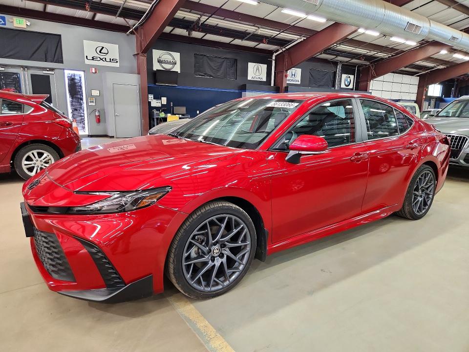 2025 Toyota Camry VIN 4T1DAACK8SU002913 COPART salvage auction — REAR END, Ct - Cert Of Title-Salvage, sold $12,800 on 2026-07-02 (photo 1)