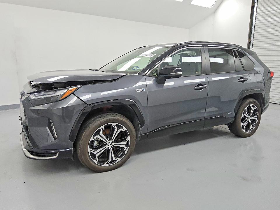 2024 Toyota Rav4 prime VIN JTMEB3FV5RD217246 COPART salvage auction — FRONT END, Tx - Salvage Vehicle Title, sold $17,400 on 2026-07-21 (photo 1)