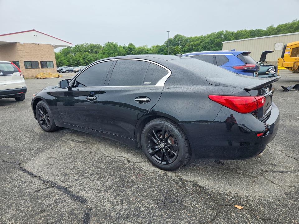 2015 Infiniti VIN JN1BV7AR2FM420590 COPART salvage auction — REAR END, Ri - Salvage Certificate Of Title, sold $350 on 2026-07-21 (photo 2)
