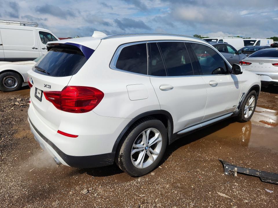 2018 BMW X3 VIN 5UXTR9C56JLD62415 COPART salvage auction — MECHANICAL, IL - CERTIFICATE OF TITLE, sold $6,200 on 2026-07-09 (photo 3)