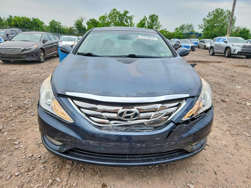 2013 Hyundai VIN 5NPEC4AC1DH792598 COPART salvage auction — REAR END, Pa - Certificate Of Salvage, sold $600 on 2026-07-15 (photo 5)