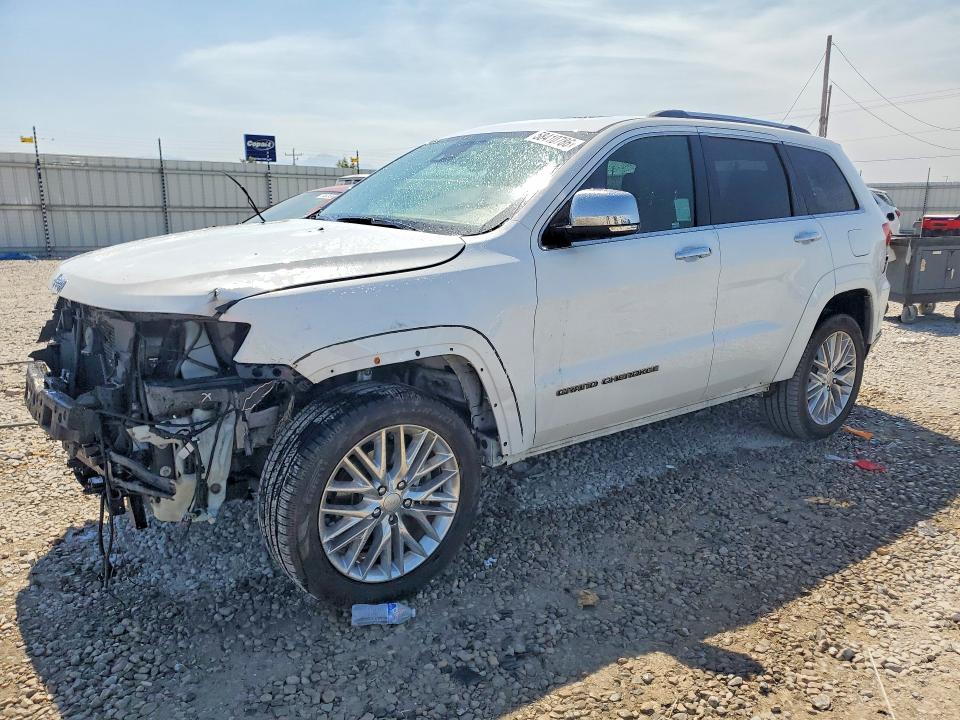 2018 Jeep Cherokee VIN 1C4RJFJT8JC391432 COPART salvage auction — FRONT END, Ut - Salvage Certificate, sold $7,900 on 2026-07-31 (photo 1)
