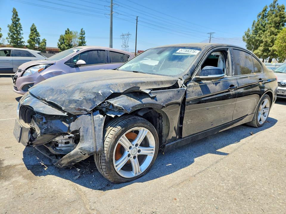 2013 BMW 3er VIN WBA3C1C58DF444261 COPART salvage auction — FRONT END, Ca - App For Dup Clean Or Ac, sold $425 on 2026-07-30 (photo 1)