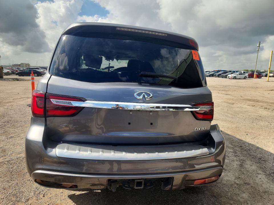 2021 Infiniti Qx80 VIN JN8AZ2AD0M9861062 COPART salvage auction — SIDE, Tx - Certificate Of Title, sold $175 on 2026-07-28 (photo 6)
