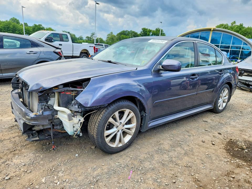 2014 Subaru LEGACY VIN 4S3BMBN6XE3024124 COPART salvage auction — FRONT END, MA - CERT OF TITLE-SALVAGE, sold $475 on 2026-07-09 (photo 1)