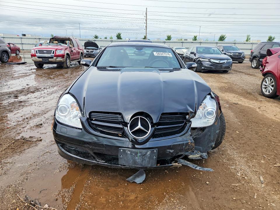 2006 Mercedes-benz Slk-klasse VIN WDBWK56F86F096428 COPART salvage auction — FRONT END, IL - SALVAGE CERTIFICATE, sold $1,100 on 2026-08-13 (photo 5)