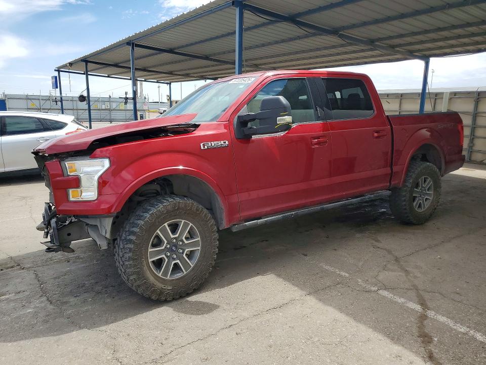 2017 Ford VIN 1FTEW1EF4HKC03531 COPART salvage auction — FRONT END, TX - SALVAGE VEHICLE TITLE, sold $4,650 on 2026-07-31 (photo 1)