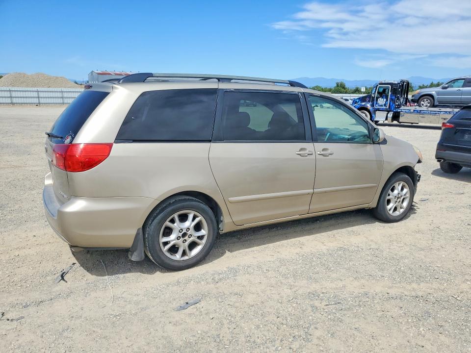2006 Toyota Sienna VIN 5TDZA22C36S587274 COPART salvage auction — FRONT END, Ca - Salvage Certificate, sold $650 on 2026-07-06 (photo 3)