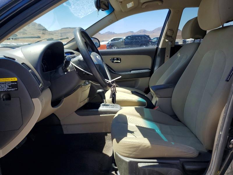 2010 Hyundai Elantra VIN KMHDU4AD6AU167905 COPART salvage auction — FRONT END, NV - SALVAGE TITLE, sold $750 on 2026-07-20 (photo 7)