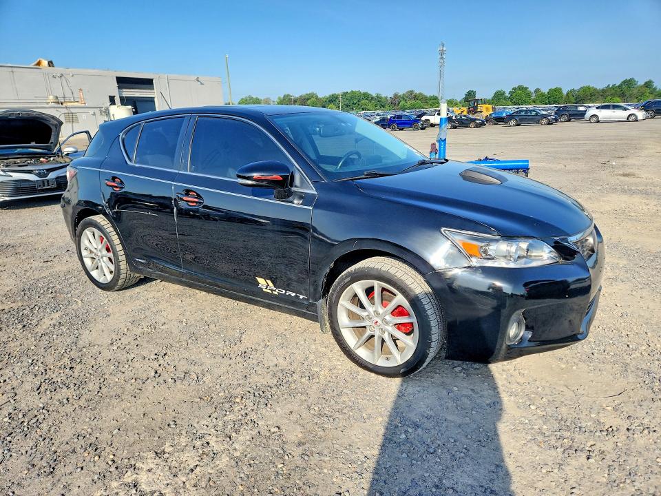 2013 Lexus Ct VIN JTHKD5BH7D2163671 COPART salvage auction — SIDE, Va - Certificate Of Title, sold $4,200 on 2026-07-08 (photo 4)