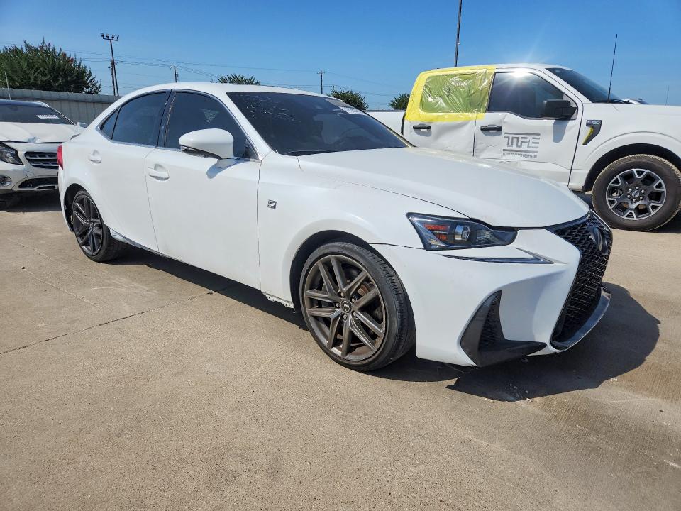 2017 Lexus Is 300 VIN JTHCM1D28H5018536 COPART salvage auction — REAR END, Mi - Cert Of Title-Rebuilt Salvage, sold $13,000 on 2026-07-30 (photo 4)