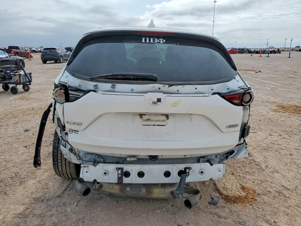 2018 Mazda Cx-5 VIN JM3KFADM5J0387518 COPART salvage auction — REAR END, Tx - Salvage Vehicle Title, sold $250 on 2026-07-29 (photo 6)