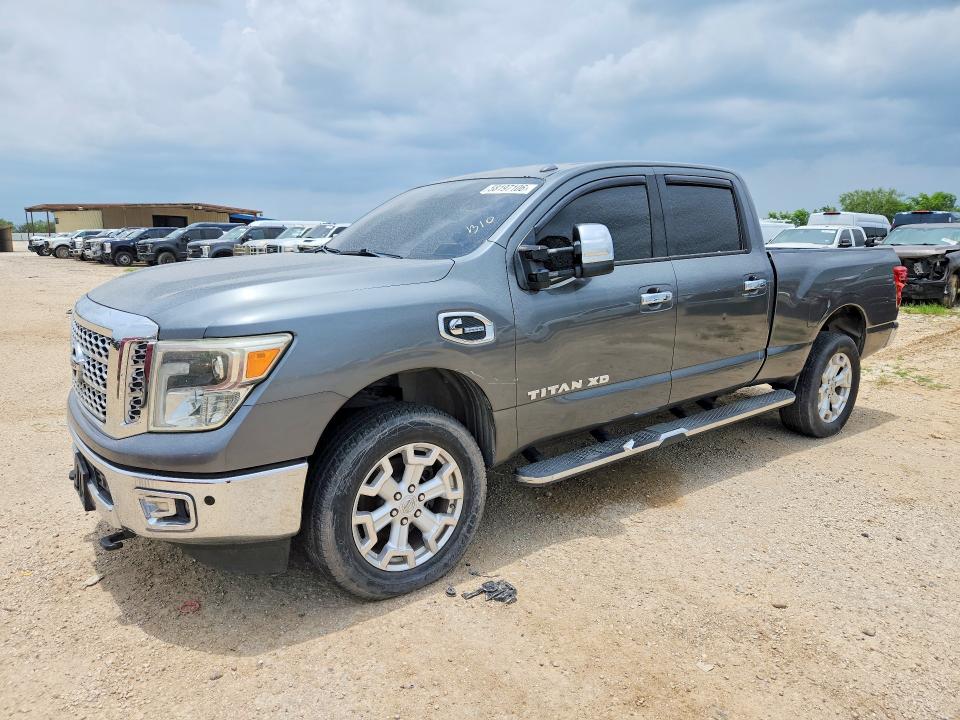 2016 Nissan TITAN VIN 1N6BA1F42GN504243 COPART salvage auction — MINOR DENT/SCRATCHES, Tx - Certificate Of Title, sold $6,000 on 2026-07-09 (photo 1)