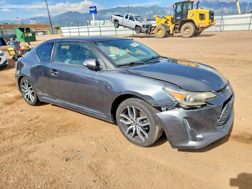 2015 Scion Tc VIN JTKJF5C73F3092231 COPART salvage auction — SIDE, Co - Salvage Title, sold $425 on 2026-07-08 (photo 4)