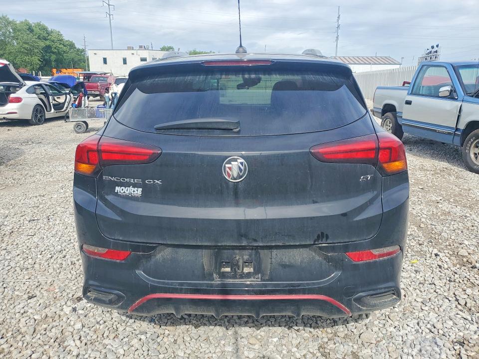 2021 Buick Encore VIN KL4MMDS29MB085355 COPART salvage auction — FRONT END, Oh - Cert Of Title-Salvage, sold $1,250 on 2026-07-28 (photo 6)