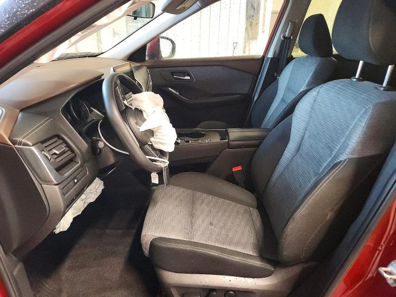 2023 Nissan Rogue VIN JN8BT3BA7PW006901 COPART salvage auction — FRONT END, Tx - Salvage Vehicle Title, sold $5,300 on 2026-07-15 (photo 7)