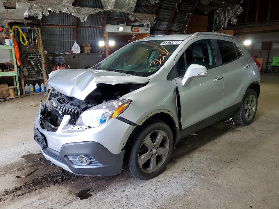 2014 Buick . VIN KL4CJFSB7EB754496 COPART salvage auction — FRONT END, Ny - Mv-907A Salvage Certificate, sold $800 on 2026-07-20 (photo 1)