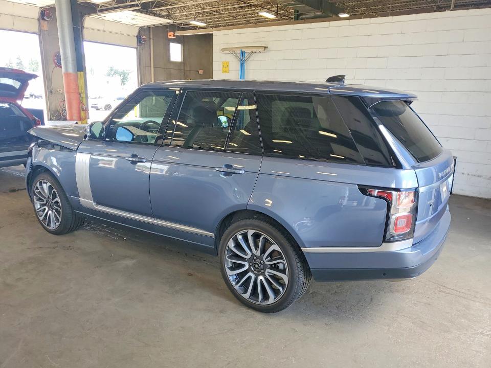2021 Land rover RANGE ROVER VIN SALGS2SE3MA450344 COPART salvage auction — FRONT END, MN - CERT OF TITLE-SALVAGE, sold $26,000 on 2026-09-22 (photo 2)