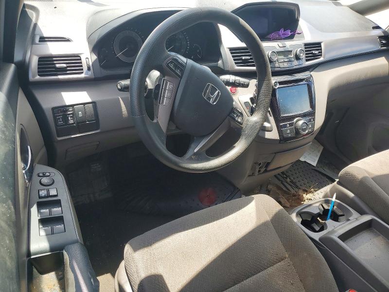 2015 Honda Odyssey VIN 5FNRL5H49FB091072 COPART salvage auction — UNDERCARRIAGE, Nc - Salvage Certificate Of Title, sold $450 on 2026-07-23 (photo 8)