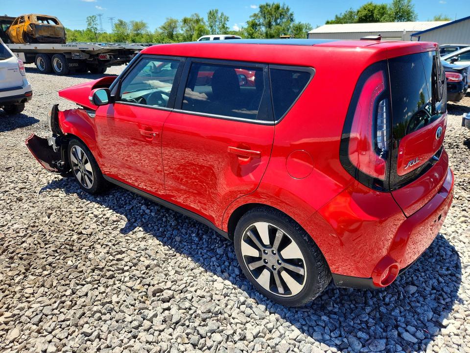 2014 Kia Soul VIN KNDJX3A53E7729667 COPART salvage auction — FRONT END, Il - Salvage Certificate, sold $750 on 2026-07-20 (photo 2)