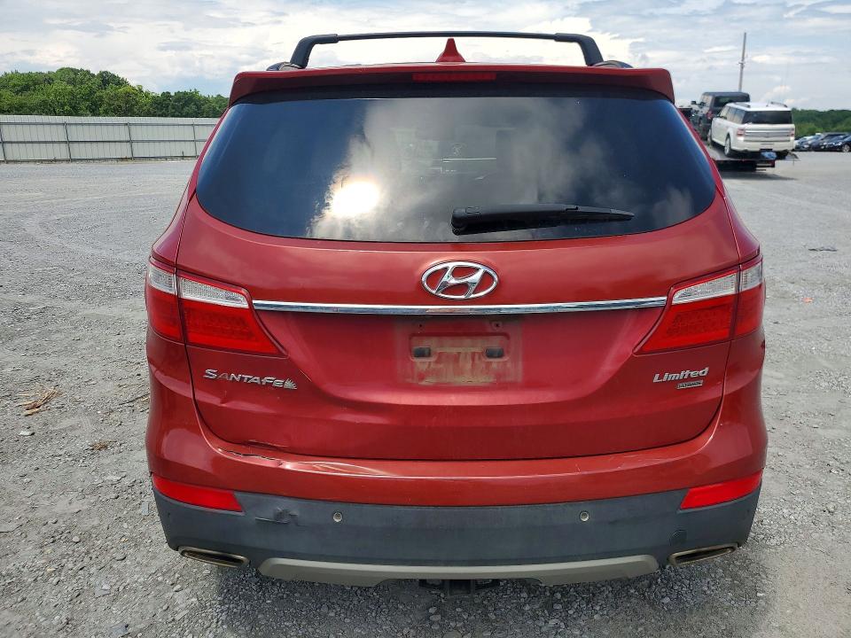 2014 Hyundai Santa fe VIN KM8SR4HF4EU077447 COPART salvage auction — FRONT END, Salvage Title, sold $225 on 2026-07-29 (photo 6)