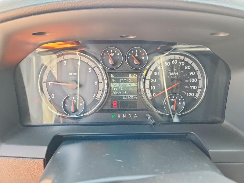 2011 Dodge Ram 1500 VIN 1D7RB1CT4BS654851 COPART salvage auction — FRONT END, Tx - Salvage Vehicle Title, sold $2,100 on 2026-07-30 (photo 9)
