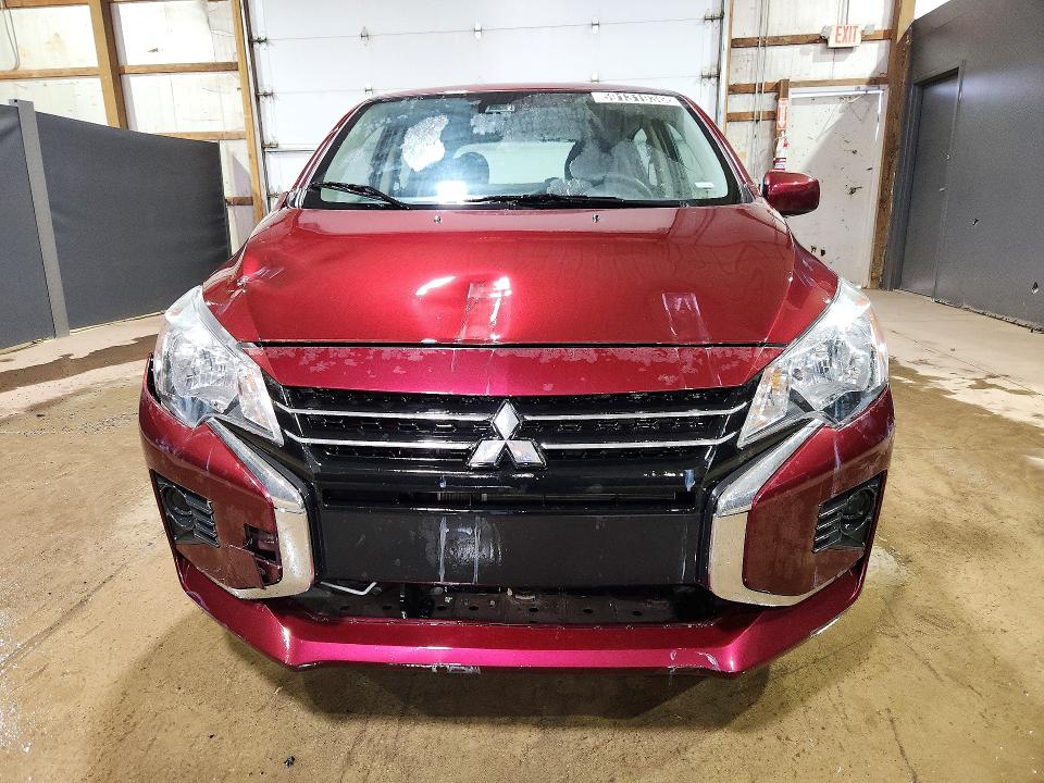 2024 Mitsubishi Mirage VIN ML32AUHJ1RH021421 COPART salvage auction — SIDE, OH - BILL OF SALE-PARTS ONLY (P), sold $1,950 on 2026-07-08 (photo 5)