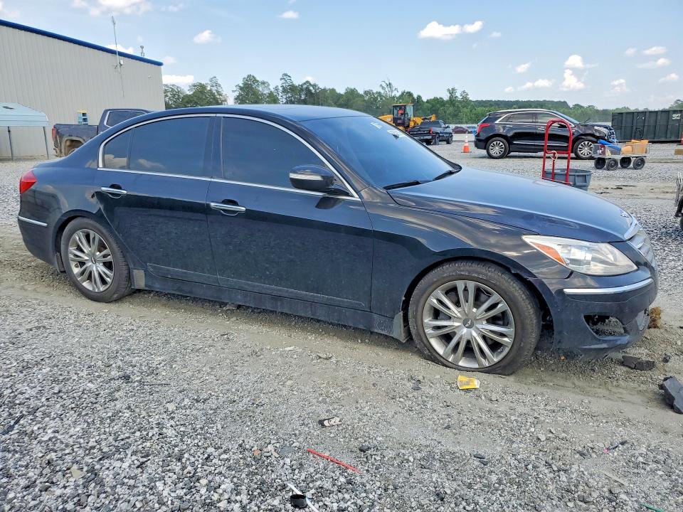 2012 Hyundai Genesis VIN KMHGC4DD2CU184084 COPART salvage auction — UNDERCARRIAGE, Sc - Cert Of Title-Salvage, sold $1,100 on 2026-07-13 (photo 4)