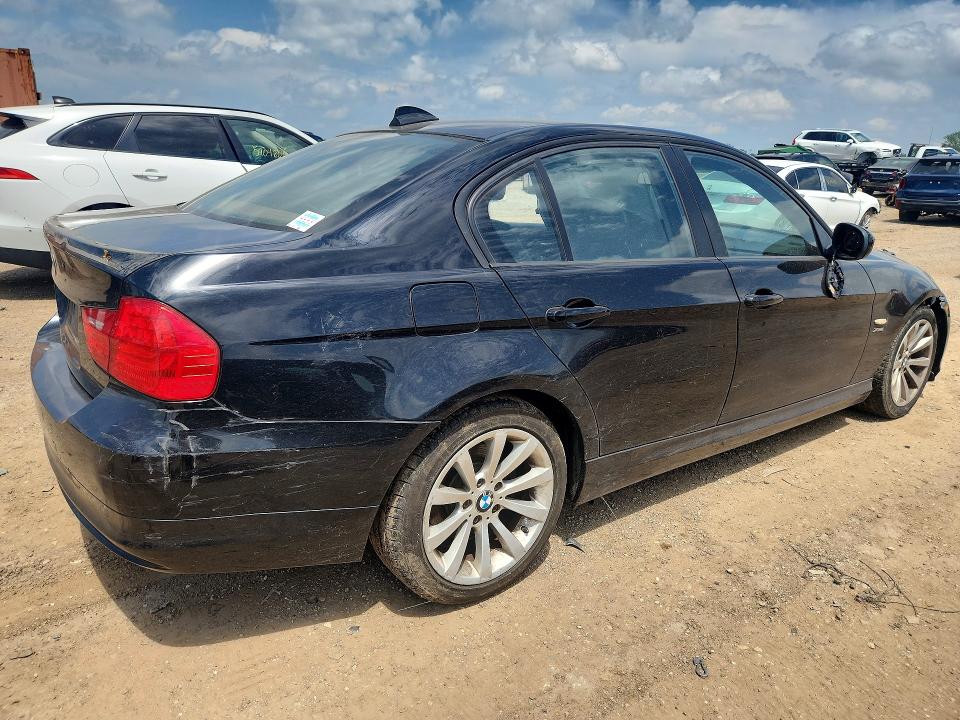 2011 BMW 3er VIN WBAPK7C56BA464090 COPART salvage auction — FRONT END, Il - Salvage Certificate, sold $250 on 2026-07-28 (photo 3)