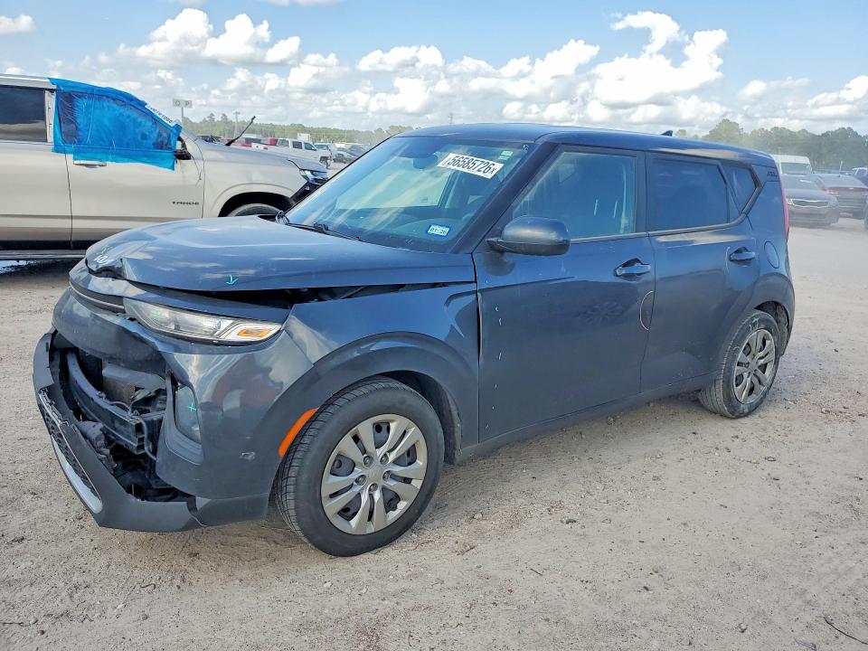 2022 Kia Soul VIN KNDJ23AU3N7805894 COPART salvage auction — FRONT END, Tx - Salvage Vehicle Title, sold $200 on 2026-07-28 (photo 1)
