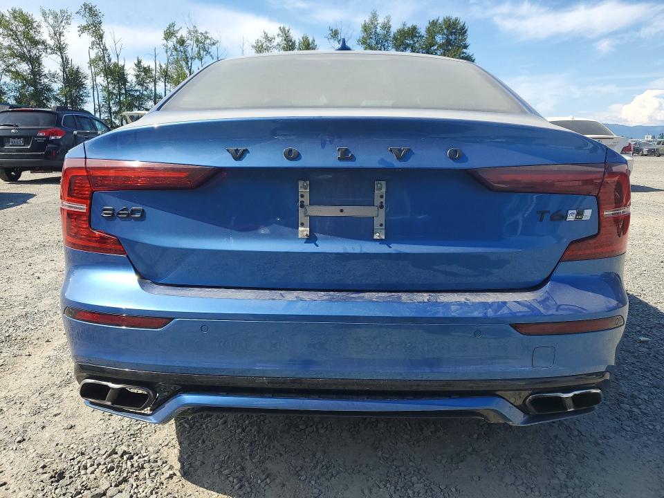 2020 Volvo S60 VIN 7JRA22TM9LG039367 COPART salvage auction — FRONT END, Wa - Bill Of Sale, sold $5,000 on 2026-08-12 (photo 6)