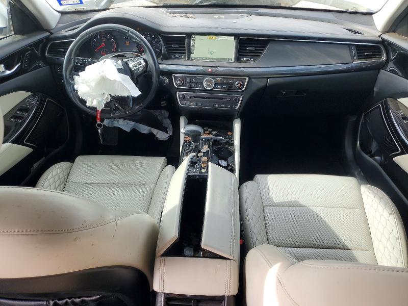 2018 Kia Cadenza VIN KNALC4J14J5101630 COPART salvage auction — FRONT END, Tx - Salvage Vehicle Title, sold $925 on 2026-07-07 (photo 8)