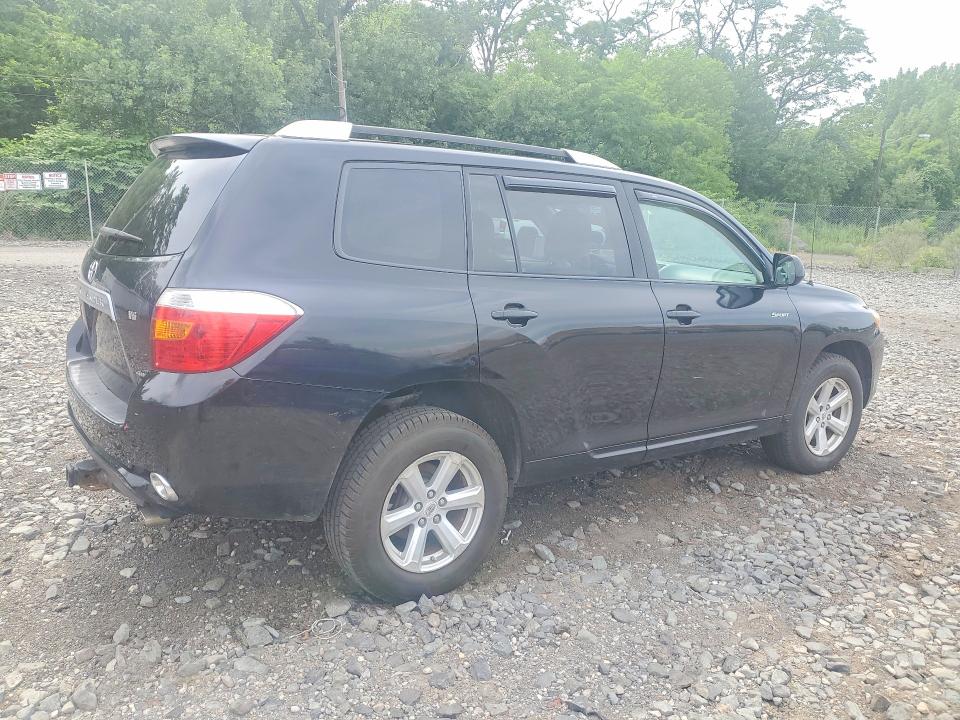 2008 Toyota Highlander VIN JTEES41A882069903 COPART salvage auction — SIDE, Ny - Mv-907A Salvage Certificate, sold $1,100 on 2026-07-07 (photo 3)