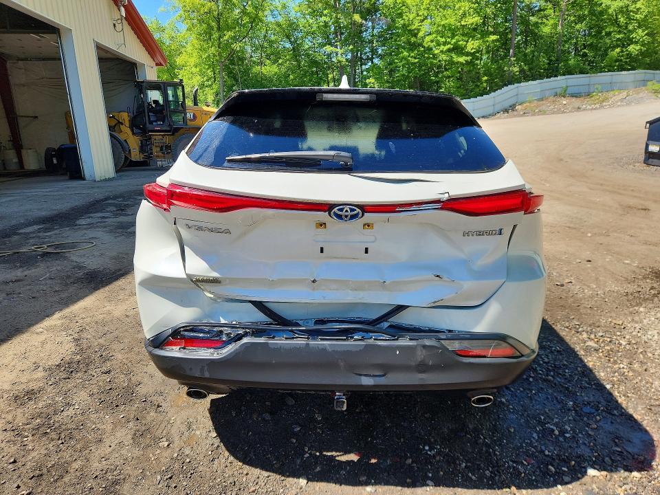 2021 Toyota Venza VIN JTEAAAAH2MJ033525 COPART salvage auction — REAR END, Vt - Cert Of Title-Salvage Vehicle, sold $500 on 2026-07-27 (photo 6)