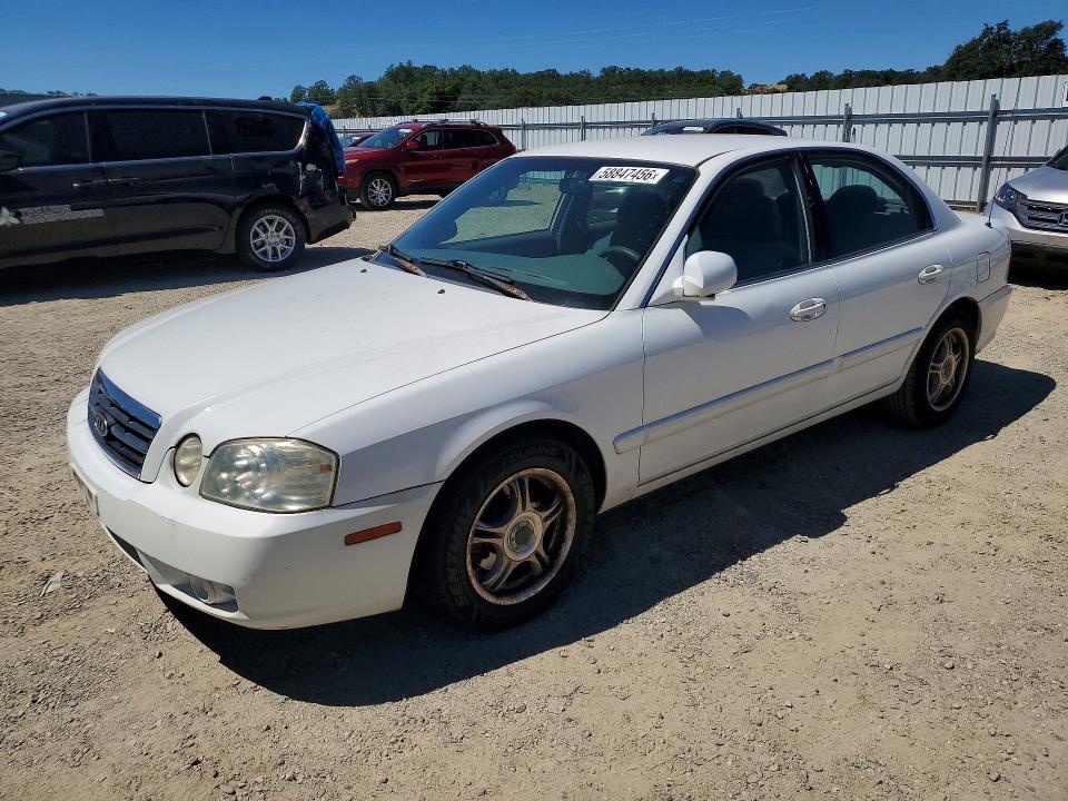 2005 Kia Optima VIN KNAGD126455408485 COPART salvage auction — SIDE, Ca - Dis/Dlr/Exp Only Clean Title, sold $175 on 2026-07-06 (photo 1)