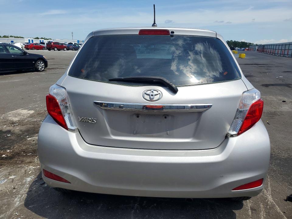 2012 Toyota Yaris VIN JTDKTUD37CD517224 COPART salvage auction — FRONT END, Fl - Cert Of Title Slvg Rebuildable, sold $1,050 on 2026-07-08 (photo 6)
