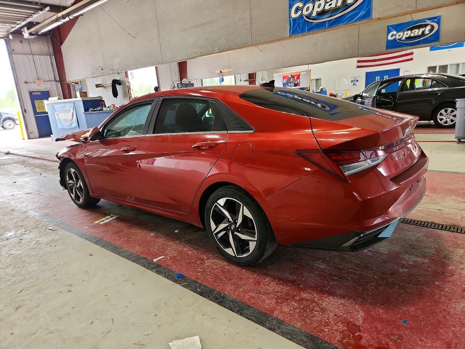 2021 Hyundai Elantra VIN KMHLP4AG3MU101684 COPART salvage auction — FRONT END, Pa - Certificate Of Salvage, sold $1,900 on 2026-07-20 (photo 2)