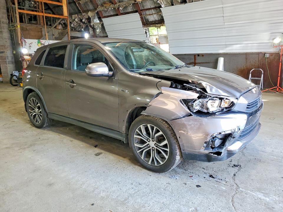 2017 Mitsubishi Outlander VIN JA4AR3AU4HZ023134 COPART salvage auction — FRONT END, Ny - Mv-907A Salvage Certificate, sold $1,350 on 2026-07-15 (photo 4)