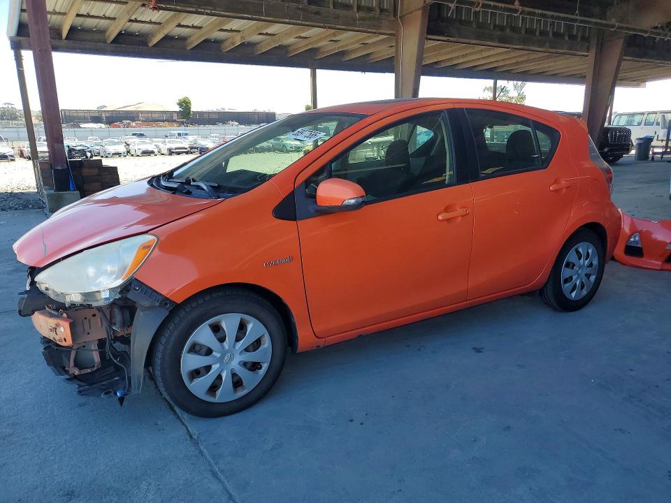 2012 Toyota VIN JTDKDTB35C1025447 COPART salvage auction — FRONT END, CA - SALVAGE CERTIFICATE, sold $3,050 on 2026-07-06 (photo 1)