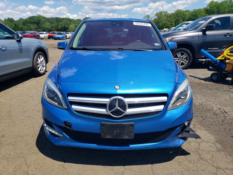 2015 Mercedes-benz B-klasse VIN WDDVP9AB5FJ004527 COPART salvage auction — FRONT END, Ct - Cert Of Title-Salvage, sold $1,150 on 2026-07-07 (photo 5)
