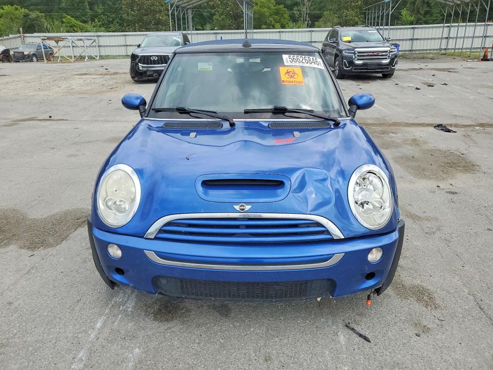 2008 Mini Cooper VIN WMWRH33528TL97209 COPART salvage auction — FRONT END, Ga - Cert Of Title-Salvage, sold $225 on 2026-08-06 (photo 5)