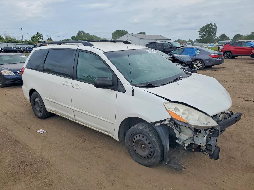 2010 Toyota Sienna VIN 5TDKK4CC0AS291615 COPART salvage auction — FRONT END, Oh - Cert Of Title-Rebuilt Salvage, sold $1,650 on 2026-07-08 (photo 4)